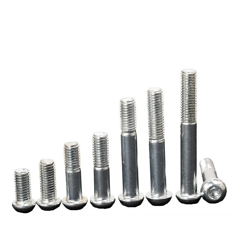 

M10 half round hexagonal screw furniture wheelchair bolt head round mechanical screw