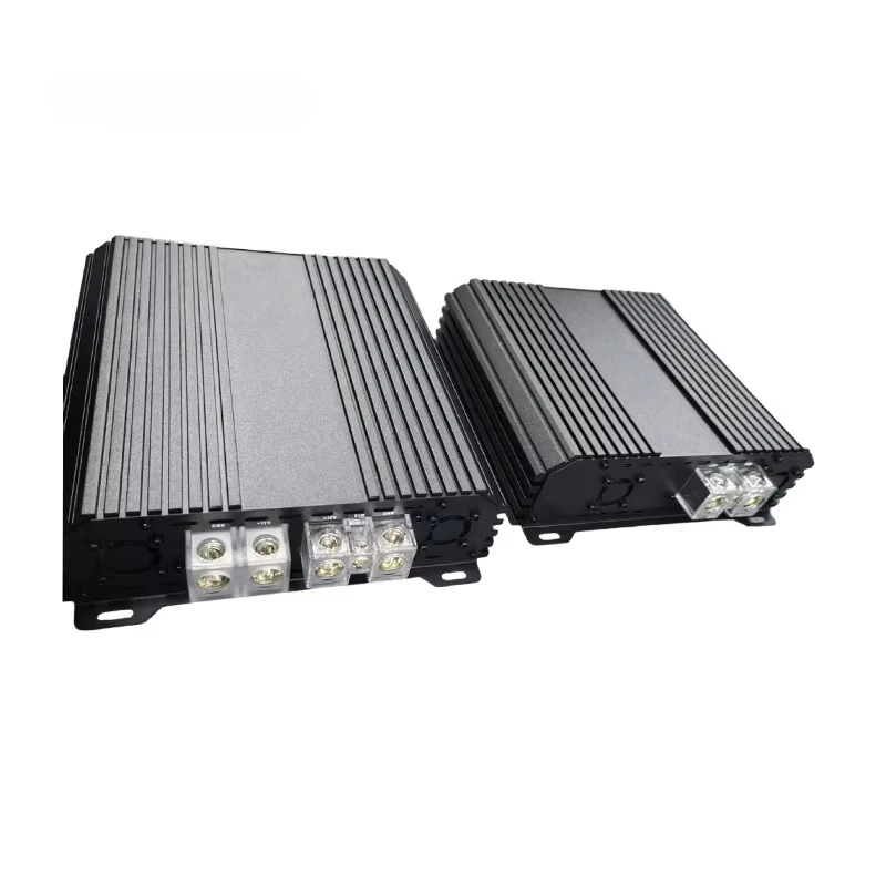 Amplificador de Áudio Automotivo Compacto Classe D 3000W Mono de 1 Canal com Crossover Integrado em Alumínio - Brasil