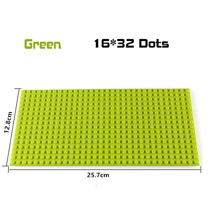 Basisplaat 32*32 16X32 16X16 Stippen Bouwstenen Basisplaat Diy Plastic Plaat Klassieke Bakstenen Accessoires Kids Speelgoed