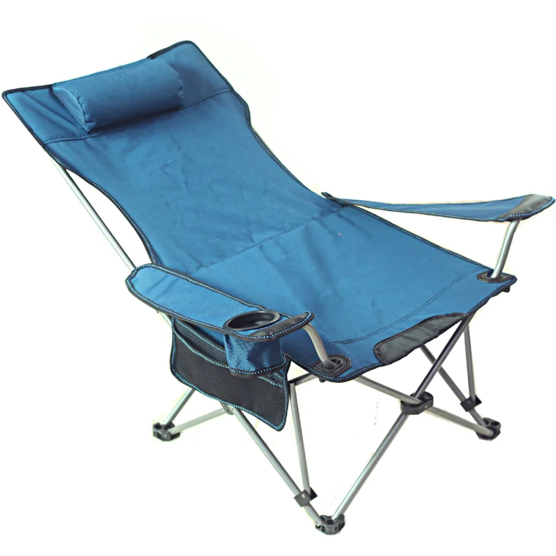 

Outdoor Folding Beach Chair Fishing Portable Recliner Camping Beach Chair Ultralight Travel Silla Playa Camping Equipment QF50OC