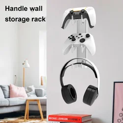 Game Controller Muurbeugel Houder Voor Ps5 Ps4 Xbox Switch Gamepad Headset Stand Opbergrek Universele Koptelefoon Hanger Plank