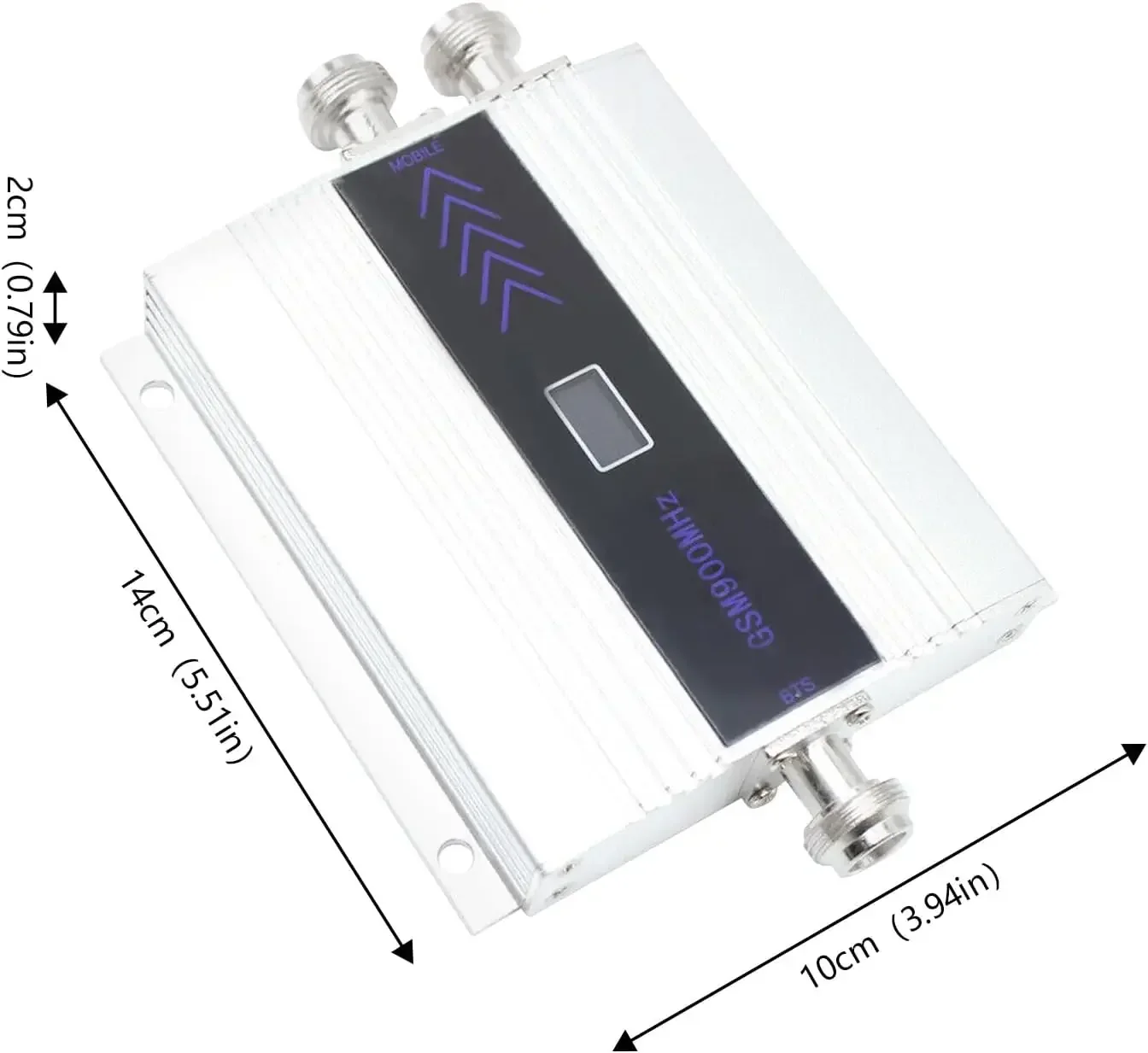 Усилитель сотового телефона для дома и офиса, 2G/3G/4G LCD GSM 900 МГц, мобильный повторитель сигнала + комплекты антенн для дома