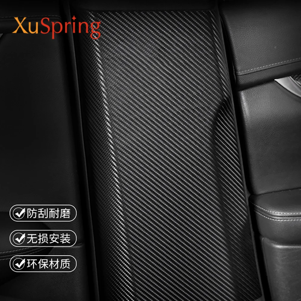 Car Interior Glove Co-pilot Anti-kick Protective Mat For VW ID.4 ID4 X crozz 2021 2022 2023 B Pillar Cushion Pad Case Cover