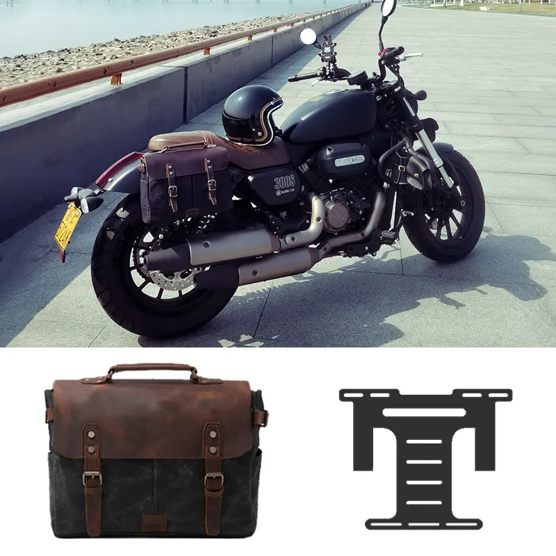 【Premium】For QJMOTOR Flash 300 side bag automatic transmission AMT rear seat hanging bag modification accessories cycling retr