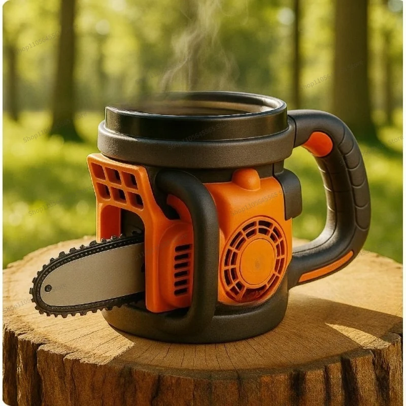 For Chainsaw Cups Home Kitchen Tabletop Decoration Resin Crafts Mugs
