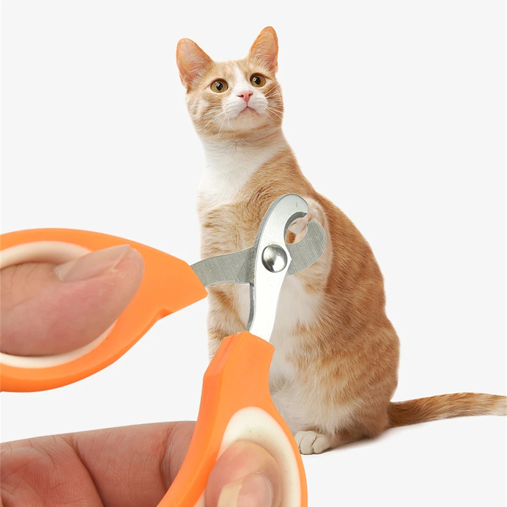 Professional Cat Nail Clippers For Small Cat Dog Stainless Steel Puppy Claws Cutter Pet Nail Trimmer Grooming Scissors