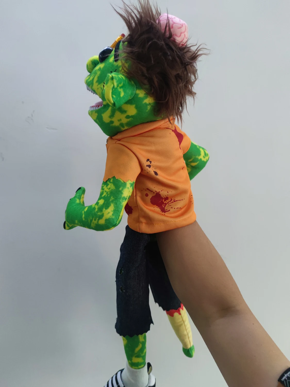 Zombie Jeffy Puppet Authentische SML Merch Volle Größe