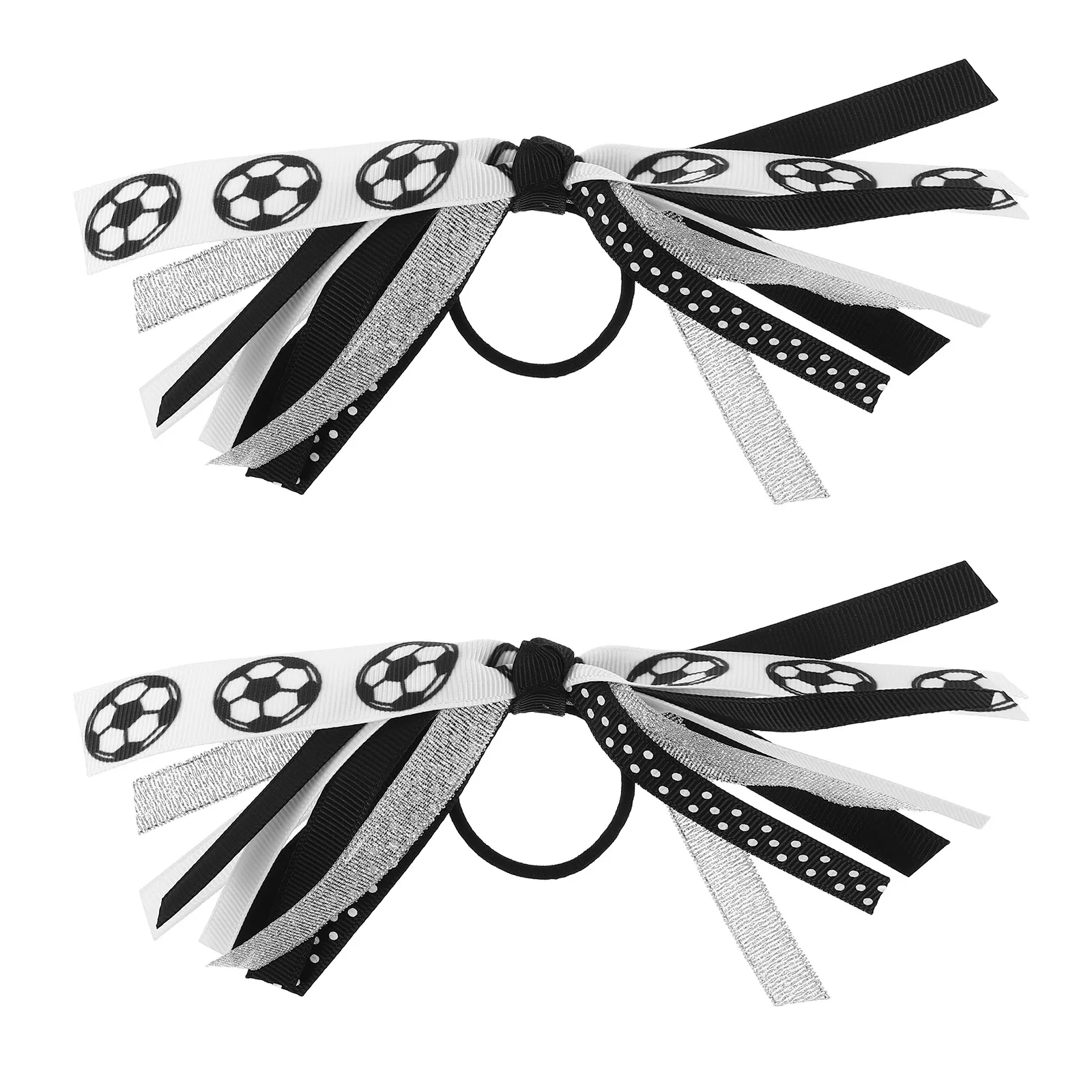 

Rugby Hair Ties Girls Sports Accessories Elastic Scrunchies Teens Women Hair Durable Game Day Football Party Ponytail