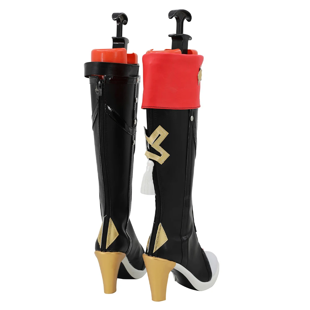 Topas Cosplay Kostüm Männer Frauen Schuhe Stiefel Spiel Honkai Star Rail Unisex Rollenspiel Halloween Kostüme Zubehör nach Maß