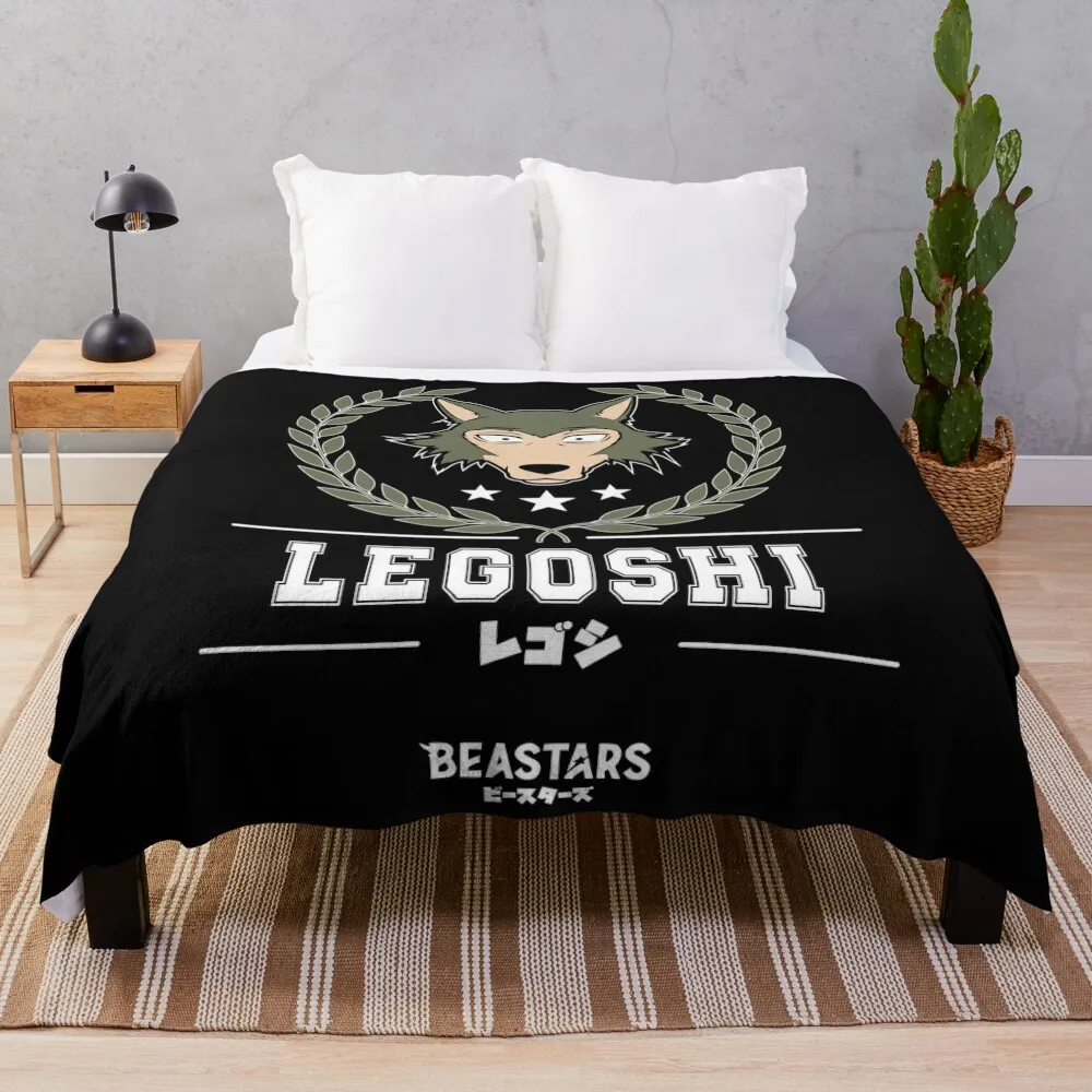 

BEASTARS: TEAM LEGOSHI Throw Blanket Personalized Gift Plaid Blankets