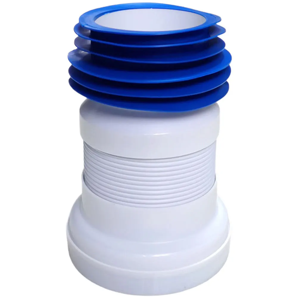 Adjustable Flexible For Toilet Connection Pipe Kit Leak Proof Seal for Simple For Toilet Drain Installation and Replacement