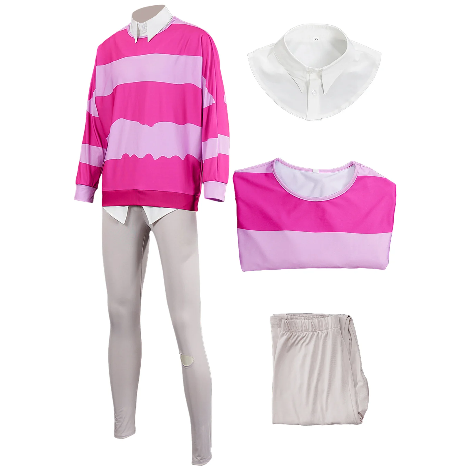 

Kpop Demon Hunters Kids Cosplay Anime Costume Hat Shirt Hoodies Pants Halloween Outfits 2025 Conjuntos Para NiñOs 아동 상하복 세트