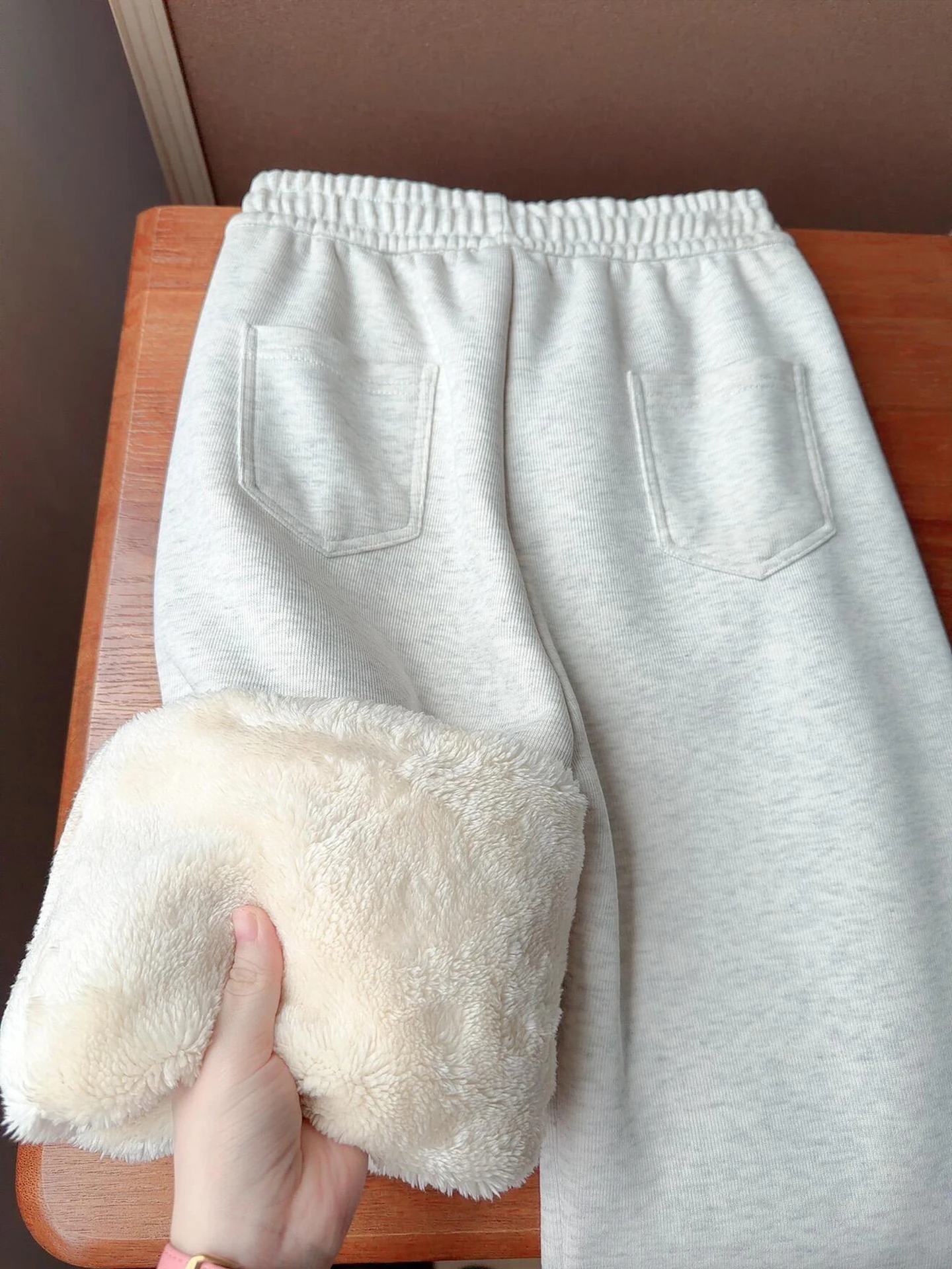 

Белые утепленные брюки из вельвета для мужчин и женщин, зимние, плотные, для активного отдыха, устойчивые к холоду, широкие штанины