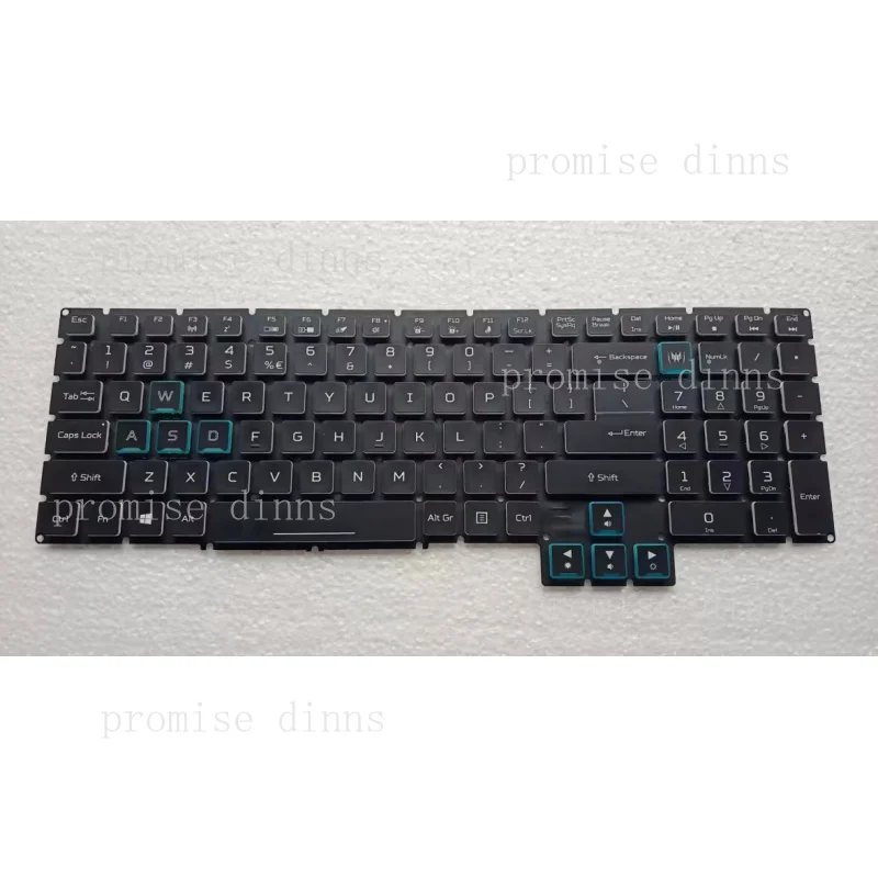 M   for RGB Backlit US Keyboard for ACER  for Predator Helios 700 PH717-71-92A7 PH717-71-7091 New