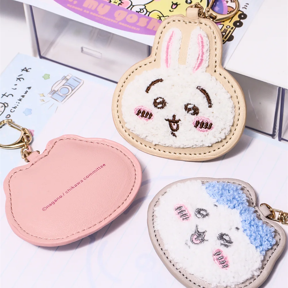

Kawaii Chiikawa Hachiware Usagi брелок-подвеска милый мультфильм плюшевый брелок с вышивкой кулон сумка подвески подарки для девочек