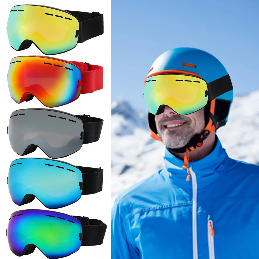 Ski Goggles Snow Goggles Ski Snowboard Goggles Anti-Fog Ski Glasses for Outdoor Sports Snowboard Skiing for Men Women