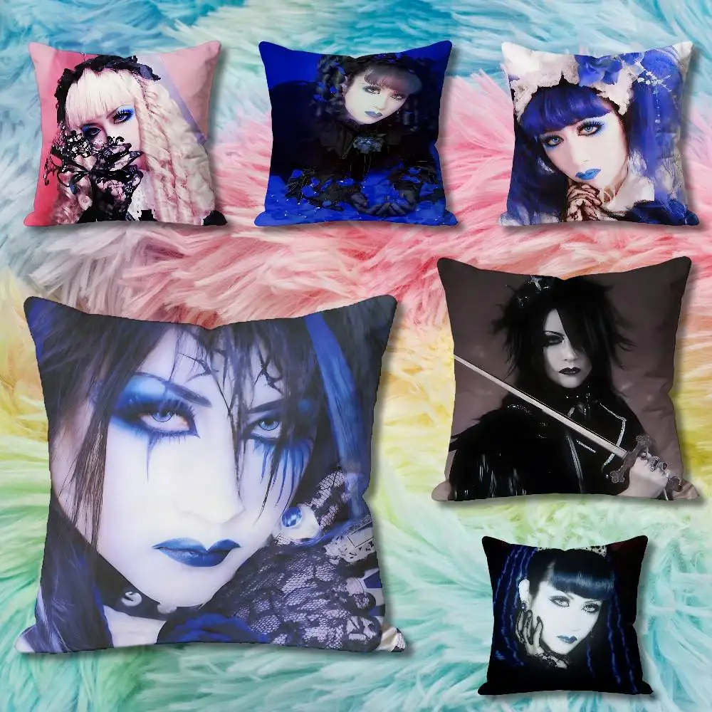 

M-Mana M-Malice Gothic Pillow Cases for Bedroom Living Room Sofa Home Decor Polyester Cushion Cover with Zipper