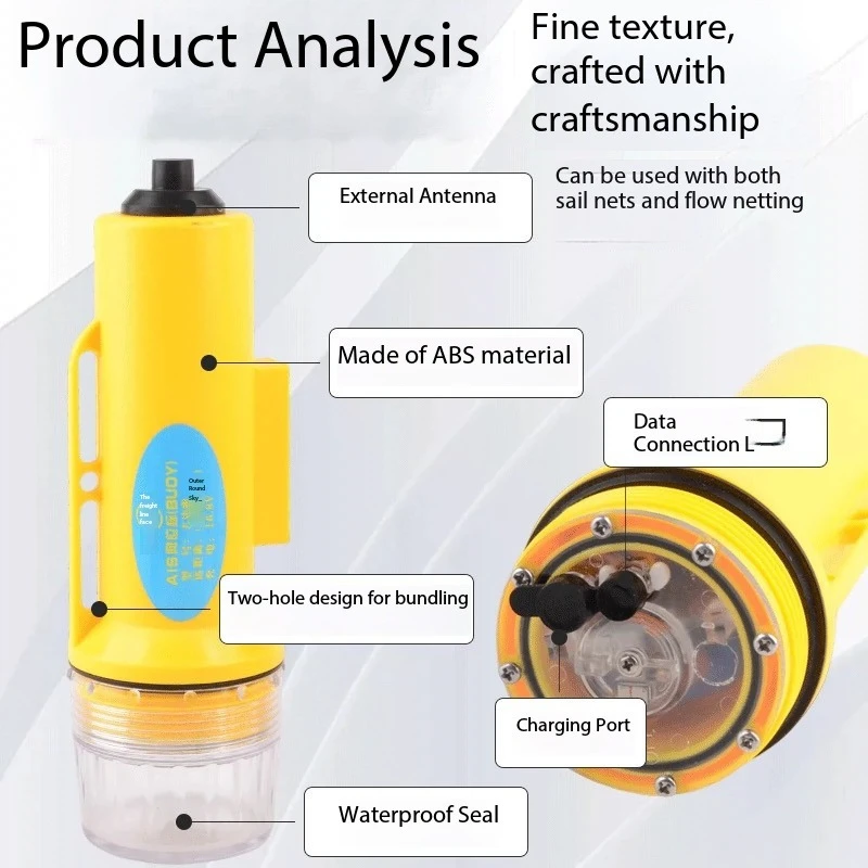 Marine 20-mile Marine Boat Ais Location Transponder RS109M Net Buoy Tracker For Fishing RS 109M Positioning GPS Navigation