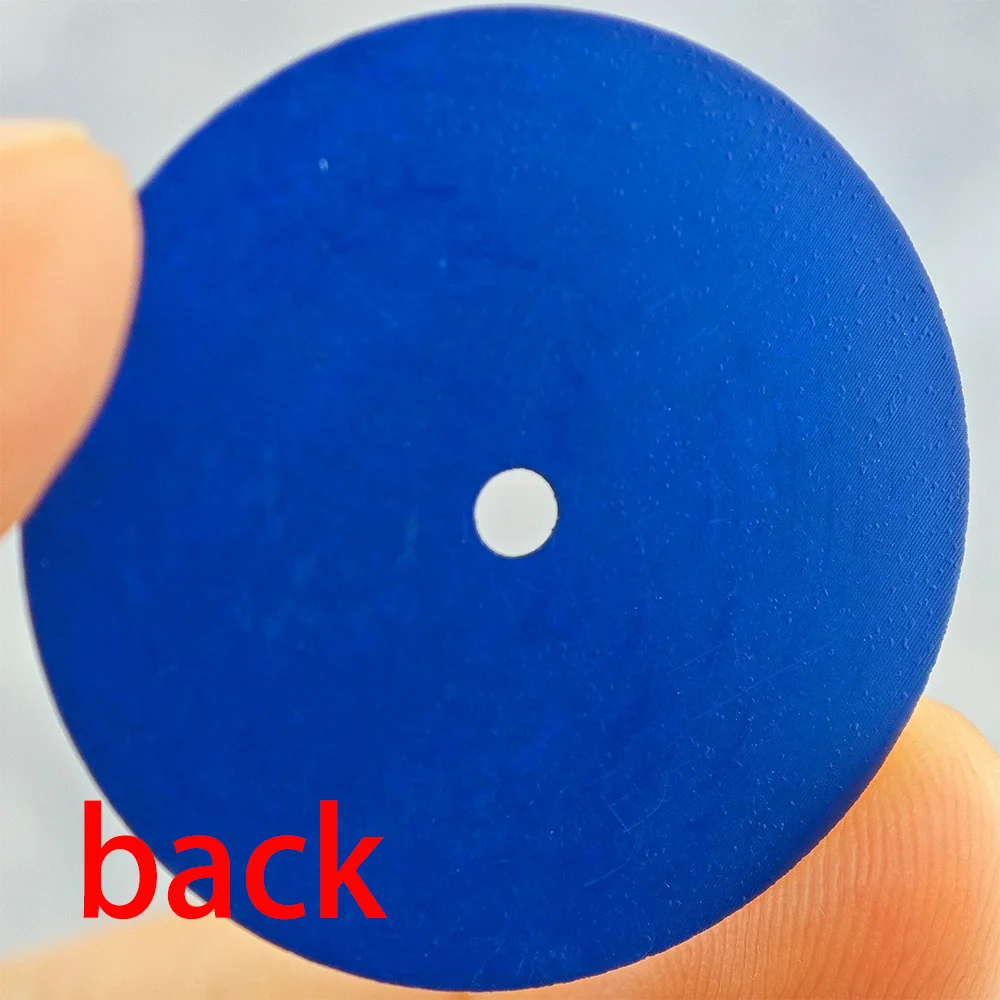 Single ou Dual Calendar Luminous Watch Dial, Acessórios Movimento, Assista Parte Personalização, 28,5 milímetros