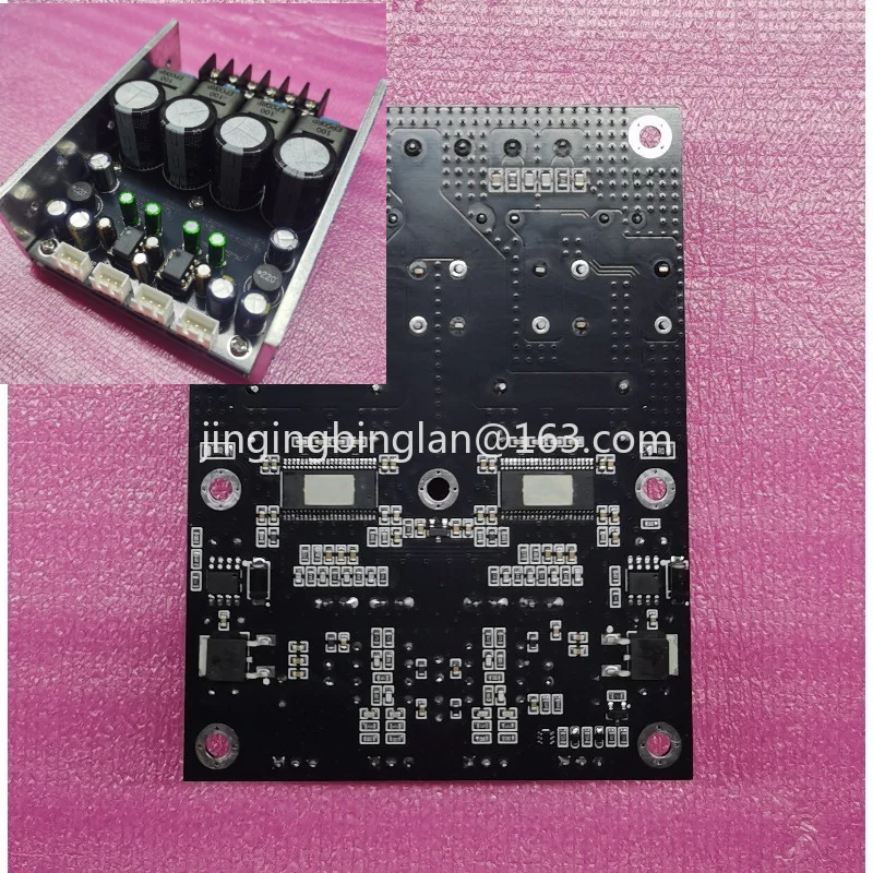 Manufacturer-supplied TPA3255 digital power amplifier board dual-chip balanced input PFFB feedback 600x600w
