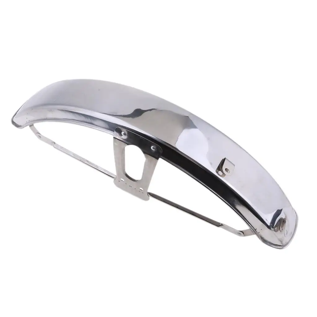 Chrome Front Mud Sand Motorcycle Splash Guard for JH70