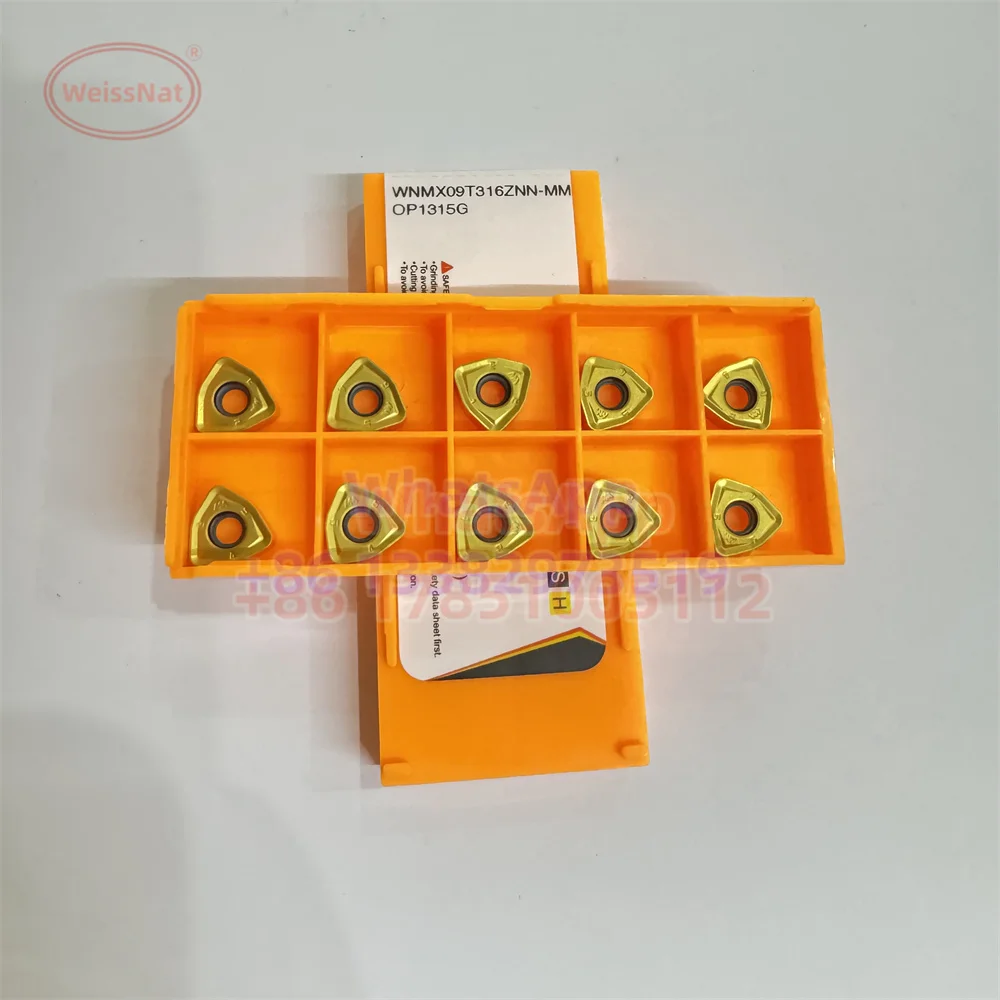 Imagem -06 - Inserções Wnmx da Inserção do Carboneto de Wnmx09t316znn-mm Op1315 Op1215 Op1630 Op1315g