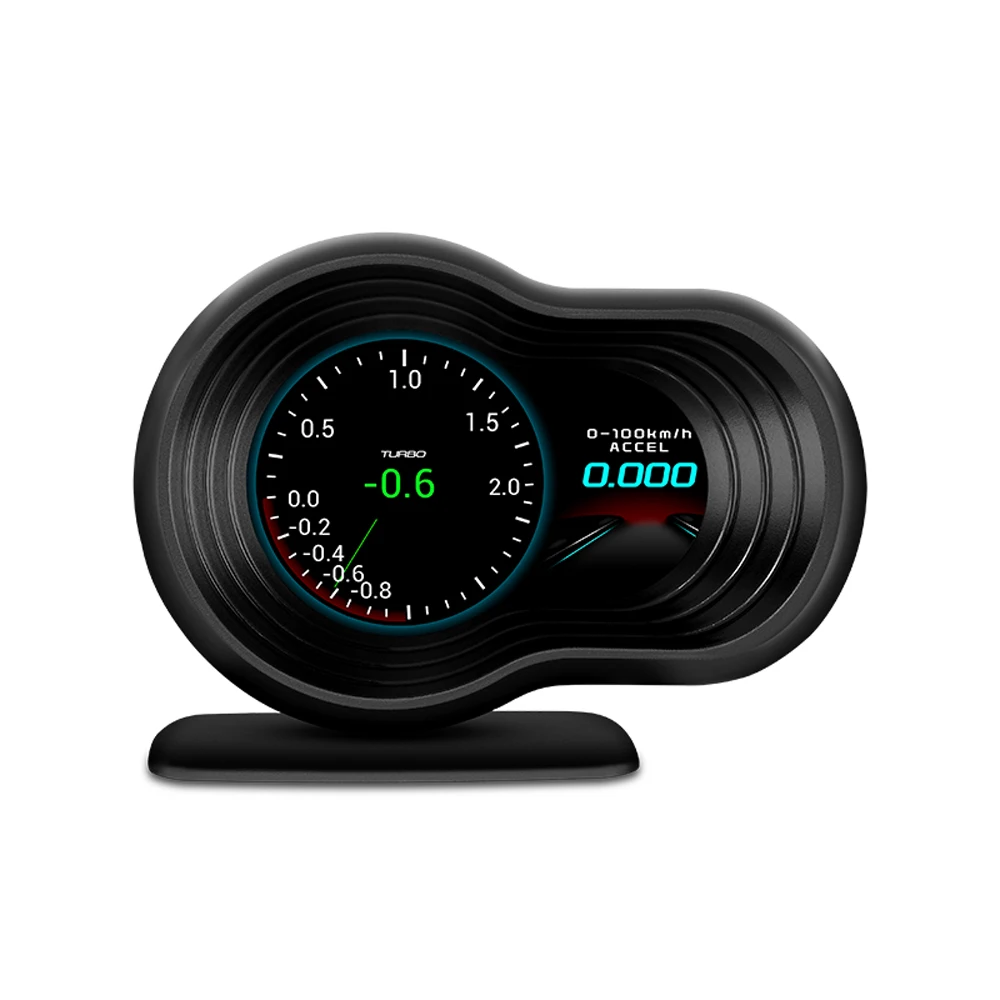 

HUD с GPS-навигатором 2 в 1 от Blue Tooth APP Проекционный дисплей RPM Сигнализация Безопасное вождение HD-экран Бортовой компьютер Автомобиль