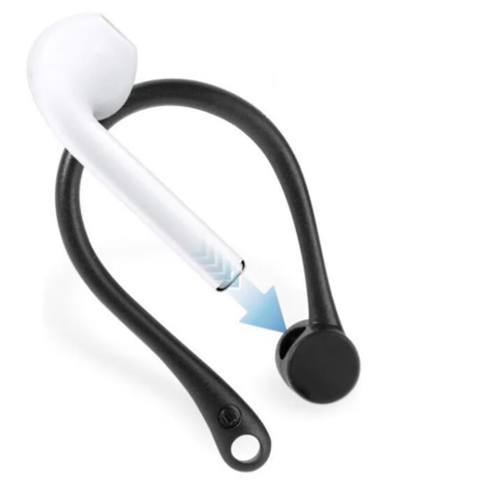

Earphone Protective Case Tpu Silicone Anti-Lost Ear Hook For Wireless Earbuds Sports Cycling Holder