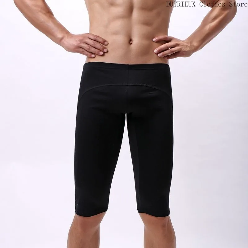 Sports Fitness Men's Quarter Pants, Sexy Men's Leggings, Men's Shorts in A Variety of Colors, Medium Pants Leggings Gym Pants