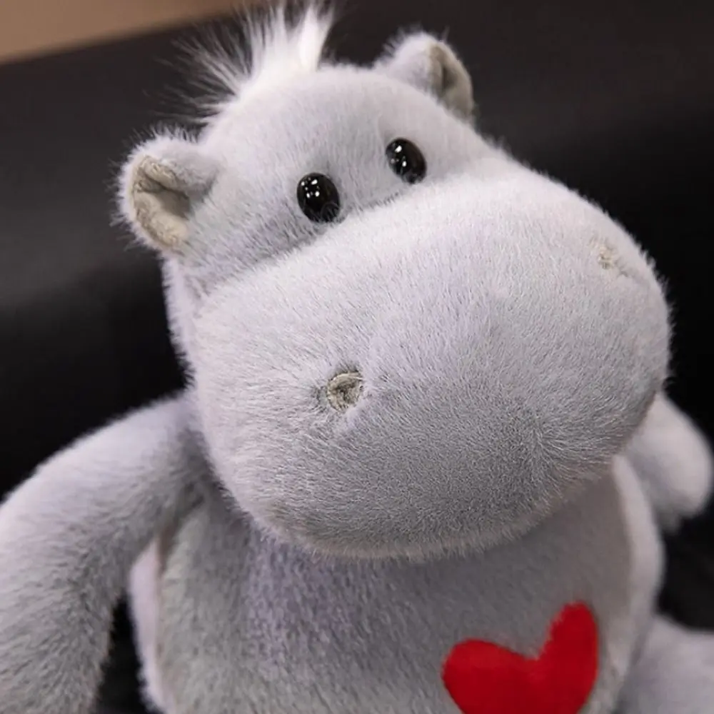 

Плюшевая овечка, полипропиленовая хлопковая детская кукла-бегемот, мягкая пушистая маленькая игрушка-муравей, милая милая подушка «Бегемот и анти» для детей