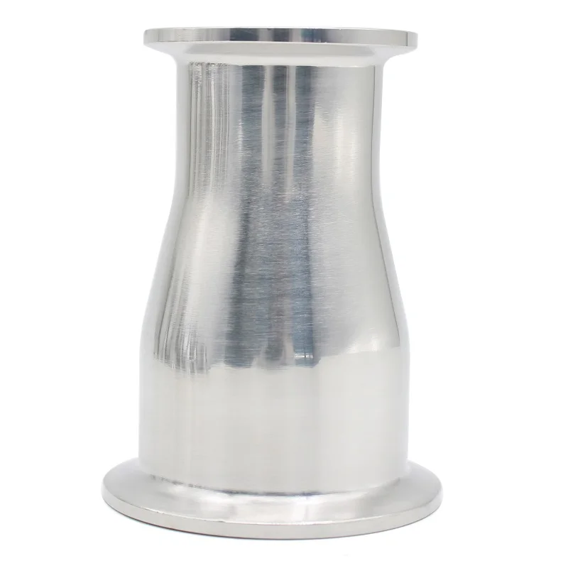 Edelstahl SS304/316L Sanitär-Reduzierstück mit Ferrule, 50,5-119mm Außendurchmesser, 19/38/51/102mm, 3/4-4 Zoll, Drei-Klemmen-Konzentrischer Reduzierer – Detail 3