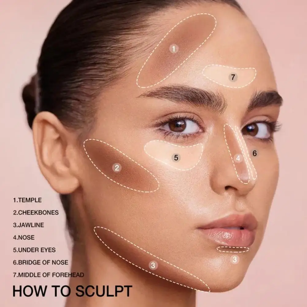 Konturujący krem w sztyfcie Długotrwały, lekki sztyft Łatwy do rzeźbienia Korektor do twarzy Bronzer Konturowy długopis do makijażu