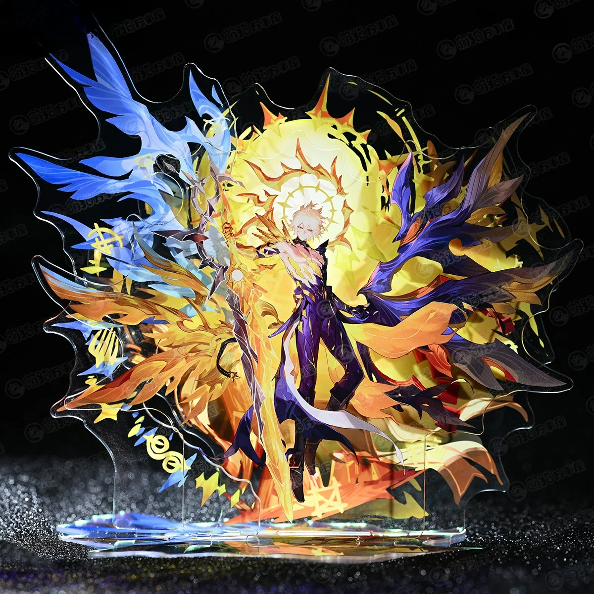 

Anime Honkai：Star Rail Khaslana Phainon Theme Acrylic Stand Model Figure Standing Plates Game Doujin Cosplay Tabletop Ornament