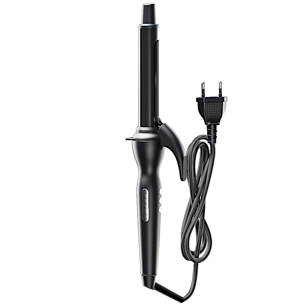 

1.5 Inch Curling Iron Wand, Professional Ceramic Tourmaline Hair Curler with Fast Heat 30s, Auto Shut Off, Dual Voltage for Long