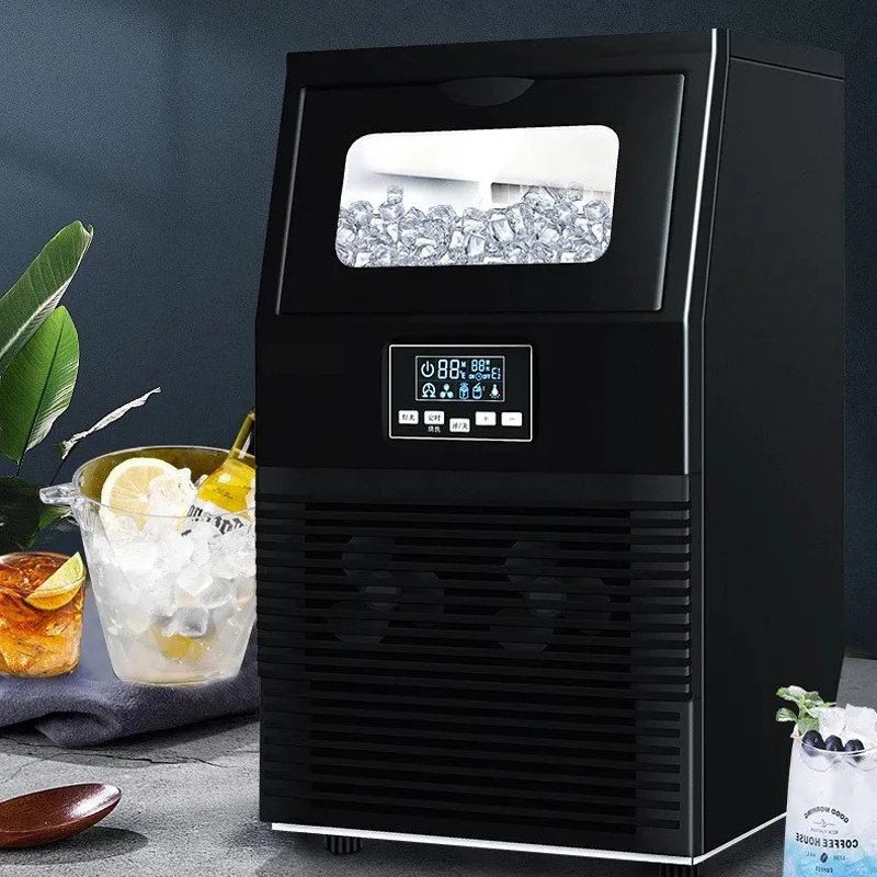 PBOBP коммерческая машина для производства льда из нержавеющей стали, портативная машина для формовки кубиков льда большой емкости