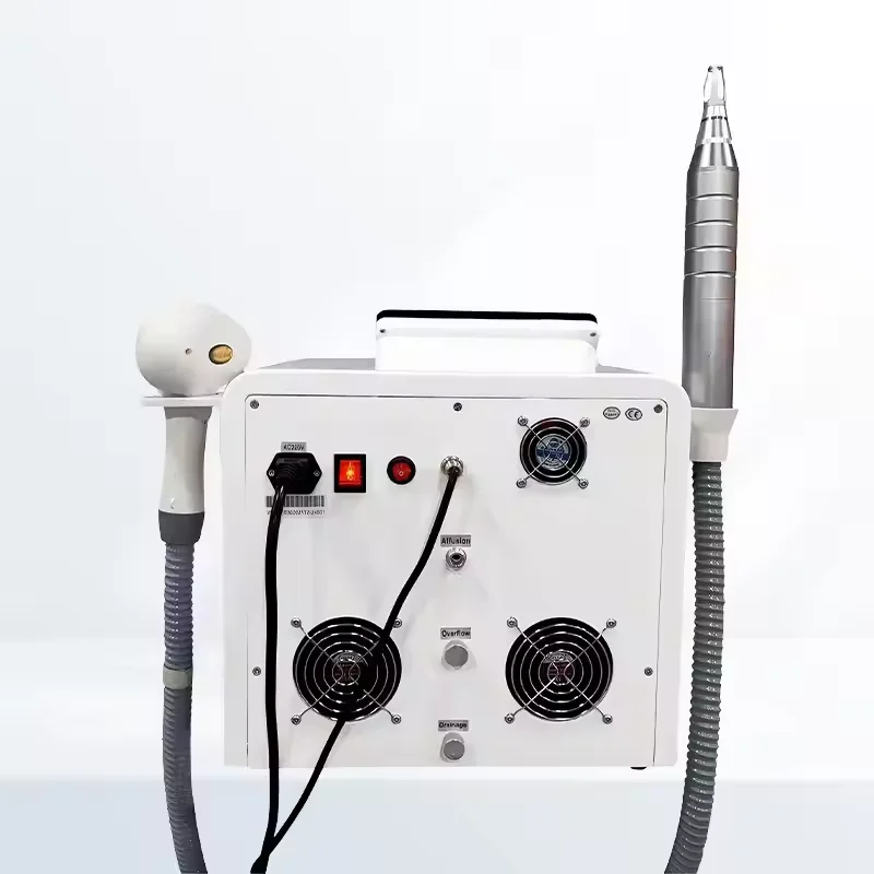 Professional 2-in-1 diode 808 skin regeneration freezing point laser hair removal tattoo removal laser hair removal machine