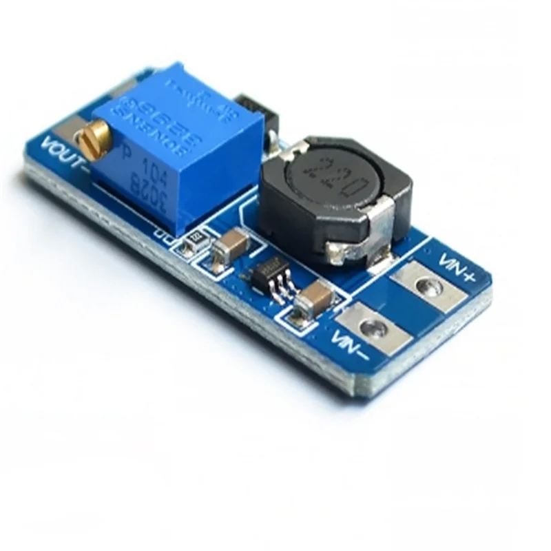 DC-DC adjustable power module wide voltage input 3/5V to 5/9/12/24V MT  3608 2A Booster Board
