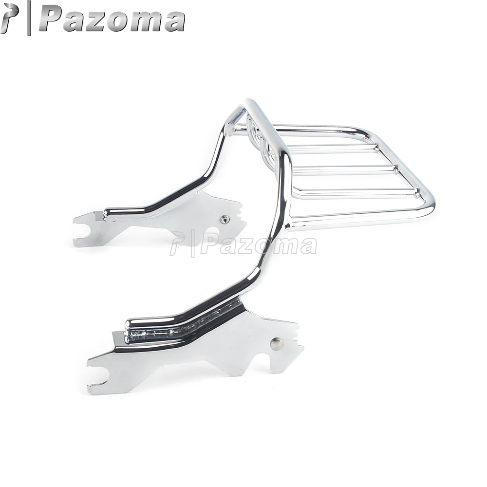 Motorcycle Luggage Rack For Harley Softail Fat Bob 114 FXFBS FXFB Sissy Bar Rack Rear Carrier Solo Seat Quick Detachable 2018-20