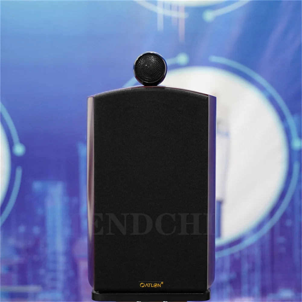 ONL-S05 WZ-501S 5.5 Inch HiFi Bookshelf Speaker Two-way 70W-150W/ 4 Ohm Monitor Speakers Red Color one pair