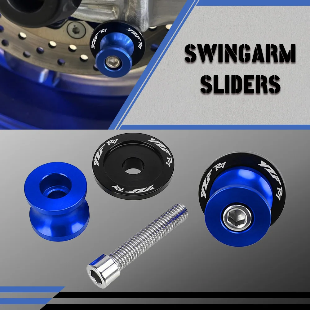 

Motorcycle For Yamaha R7 YZFR7 YZF-R7 YZF R7 2021 2022 2023 CNC Stand Swingarm Spools Slider Stand Screw Swingarm Accessories