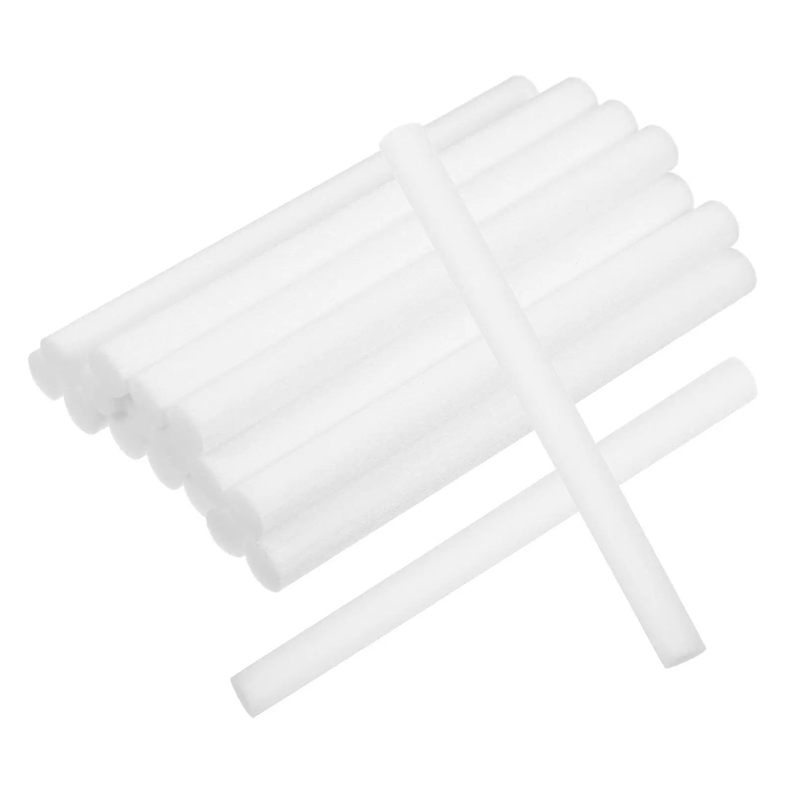 

50Pcs Humidifier Cotton Filter Sticks Moisture Retention Replacement Sticks for Essential Oil Diffusers Car Diffuser Wicks