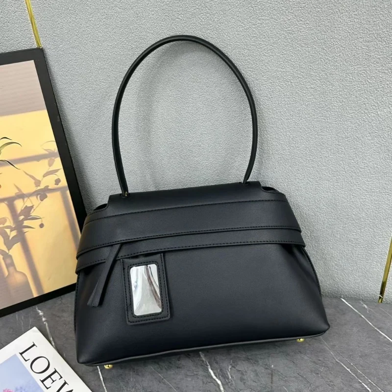 Korean Style Women Messenger Bag Urban Simplicity PU Leather Single Shoulder Slant Bag Female Commuting Underarm Flap Bag