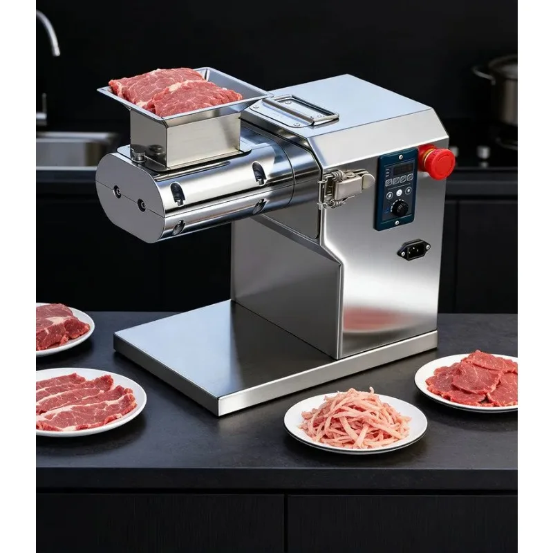 for Hot Pot Restaurant Fresh Meat Slicer Commercial Beef and Mutton Slicing Fully Automatic Beef Waist Slicing Small