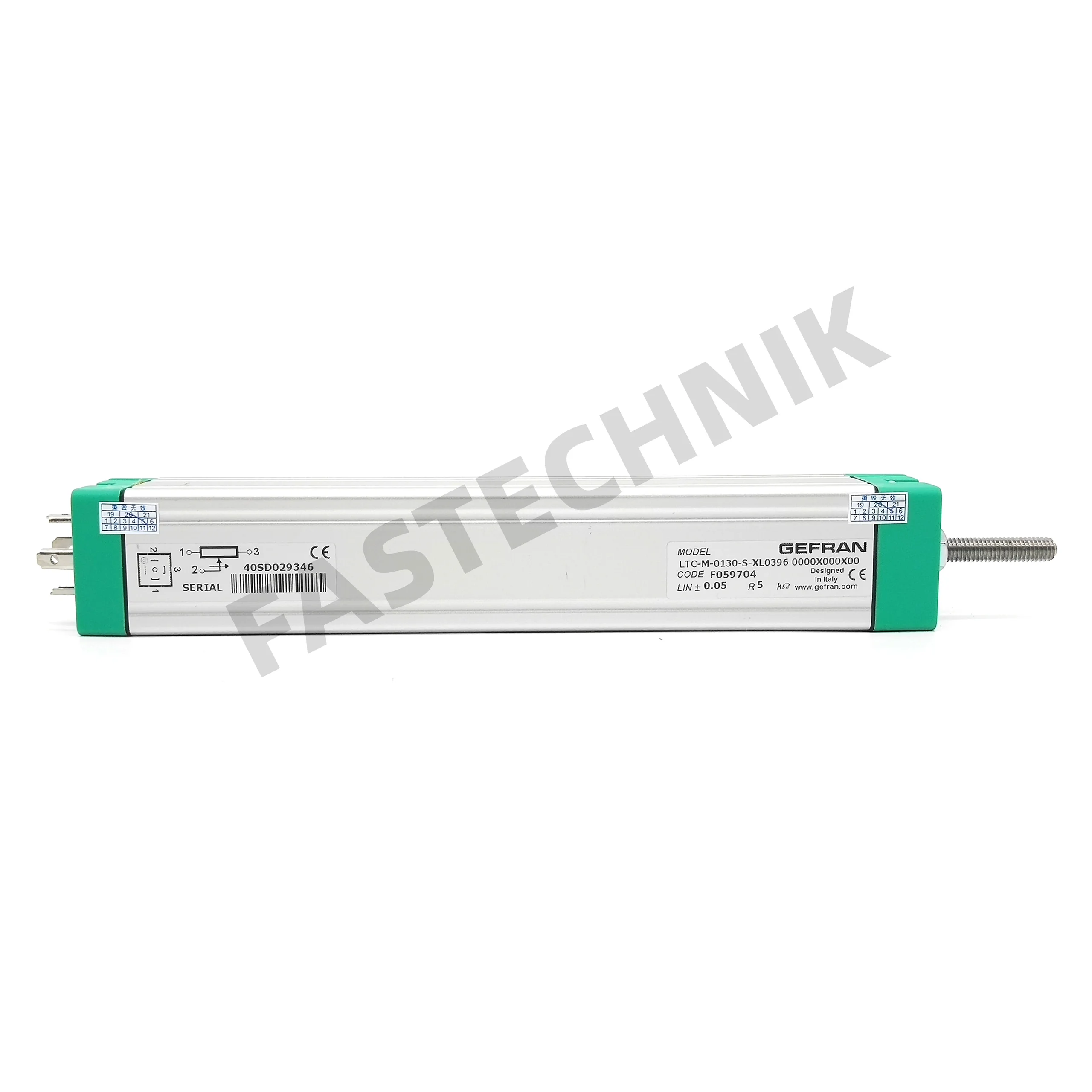 

Italian original genuine linear displacement sensor/electronic ruler LTC-M-0130-S-XL0396