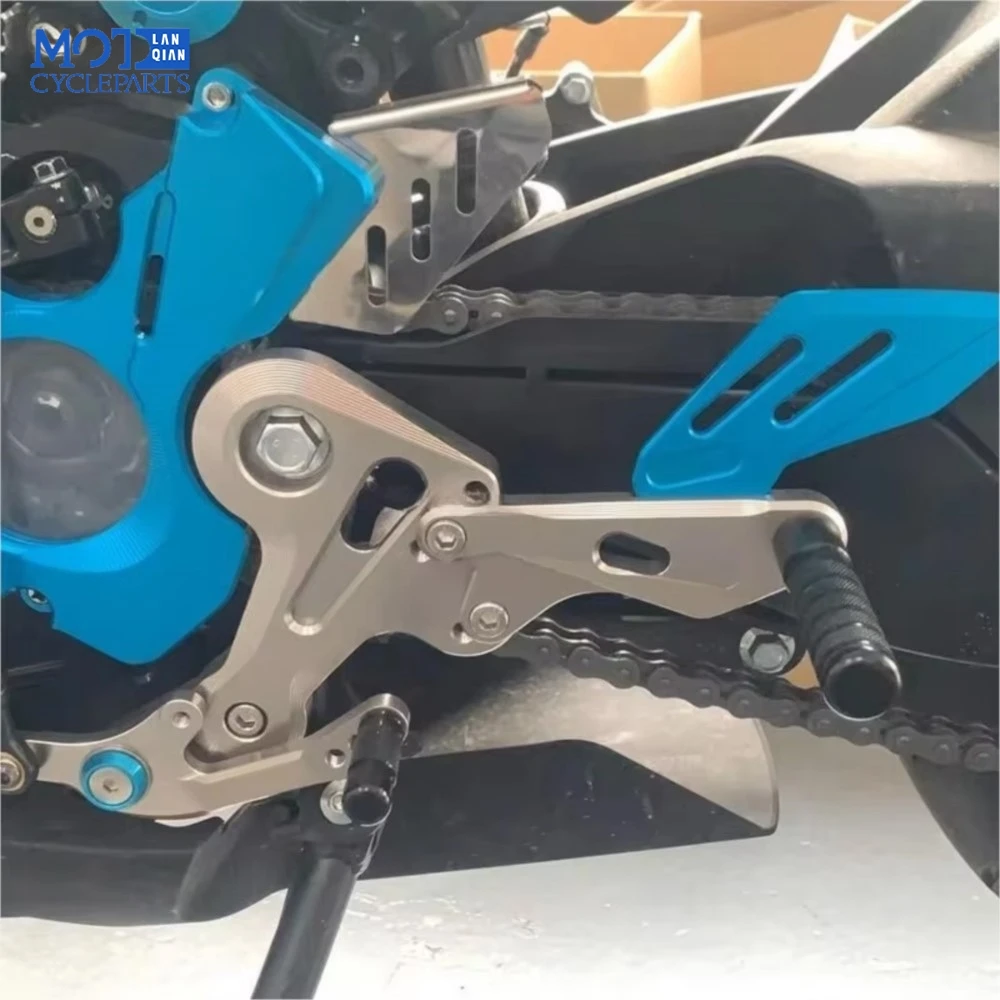 450SR 450SS 2022 2023 2024 Accessories Motorcycle Adjustable Rear Set Rearsets FOR CFMOTO 450 SR 2022-2023 Footrest Foot Pegs