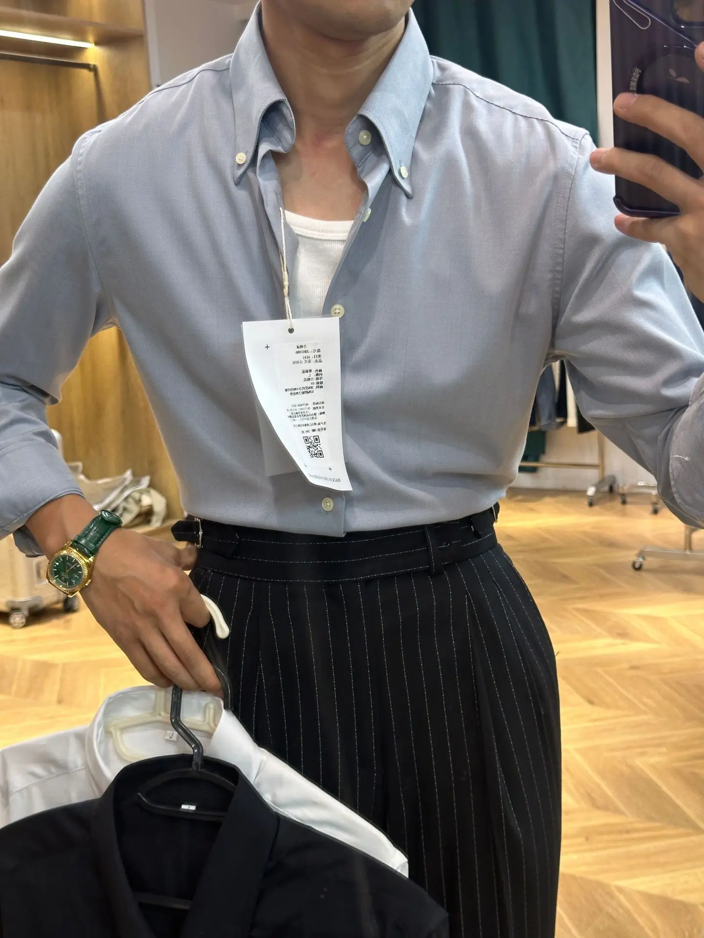 

Modal Fabric Gentleman's Long Sve irt Men's Comfortable Busin irt Italian Sle Point Collar No Ironing Required