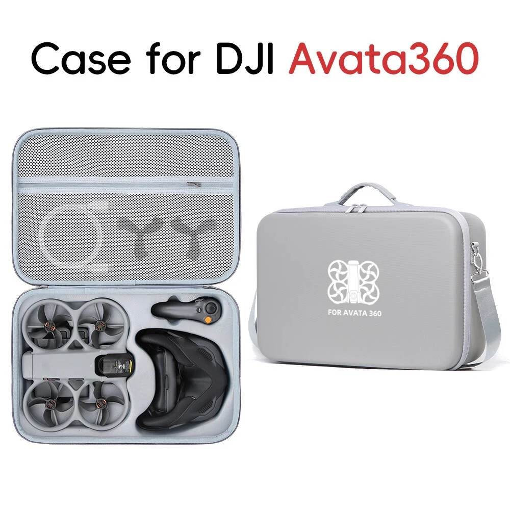 

​Carrying Case for DJI Avata 360 Motion Control Kit Large-Capacity Goggles N3 PU Carrying Case