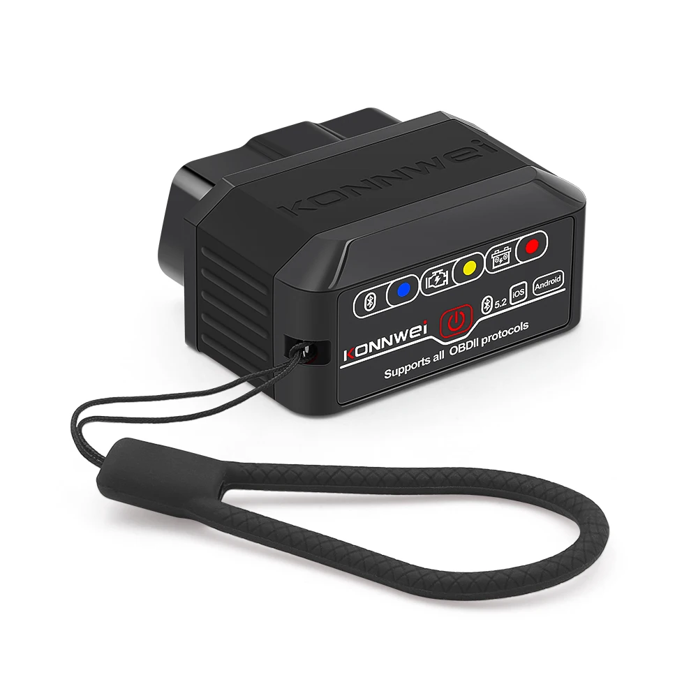 KONNWEI KW905 Bluetooth 5.2 ELM327 V1.5 Professional Car OBD2 Scanner for Android for IOS Code Reader Diagnostic Tools