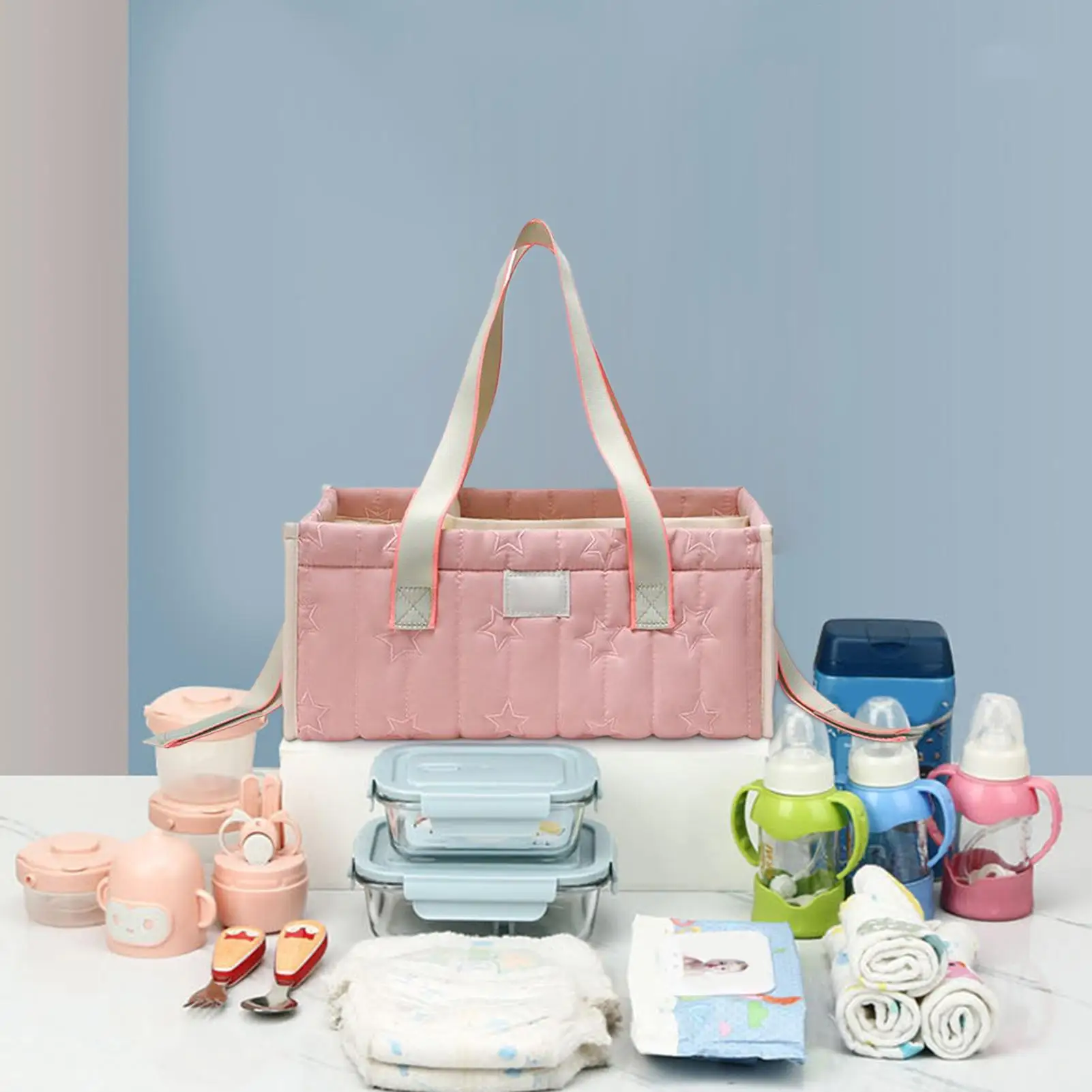 Sac à couches pour bébé, articles pour nouveau-né, choses pour bébés, empileurs et caddies, organisateur de couches pour bébé, caddie à couches