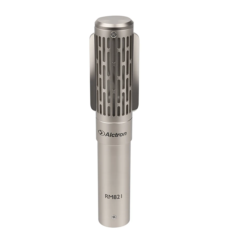 Alctron RM821 passive ribbon mic, tiny and portable, figure-8 polar pattern; all metal housing, portable design
